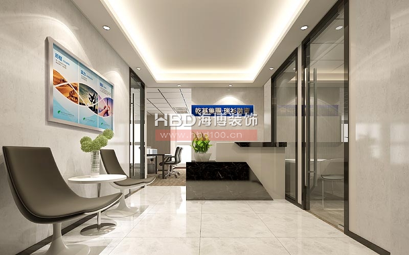 乾基公司辦公室裝修設(shè)計