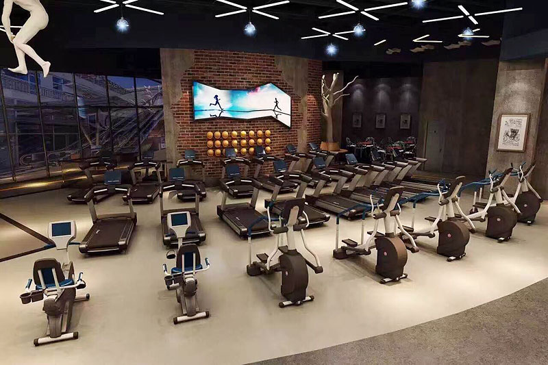 健身會(huì)所跑步區(qū)設(shè)計(jì)