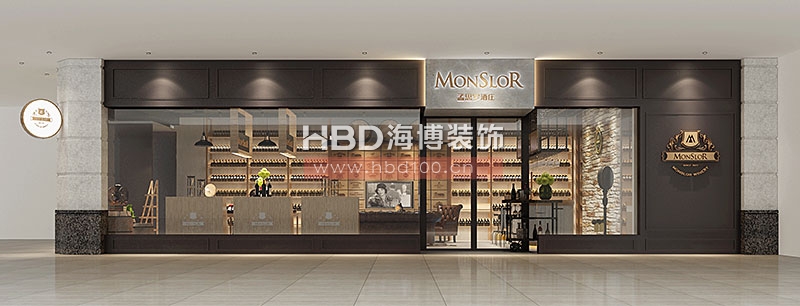 酒莊裝修設計,廣州裝修設計公司,紅酒專賣店設計,海博裝飾.jpg