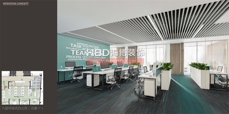 廣州總部大樓辦公室設(shè)計(jì)裝修