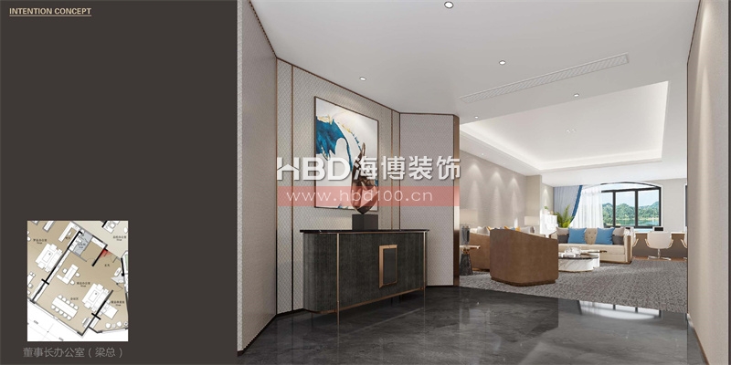 廣州總部大樓辦公室設(shè)計(jì)裝修